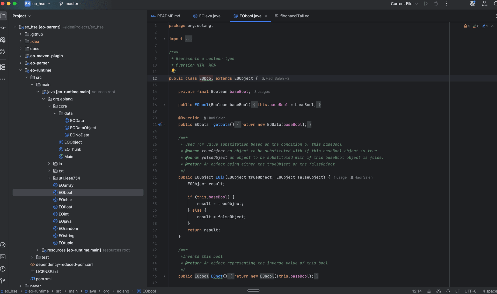 Software development and code structure